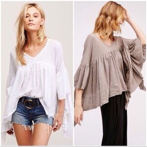 Free People Easy Does it oversized top